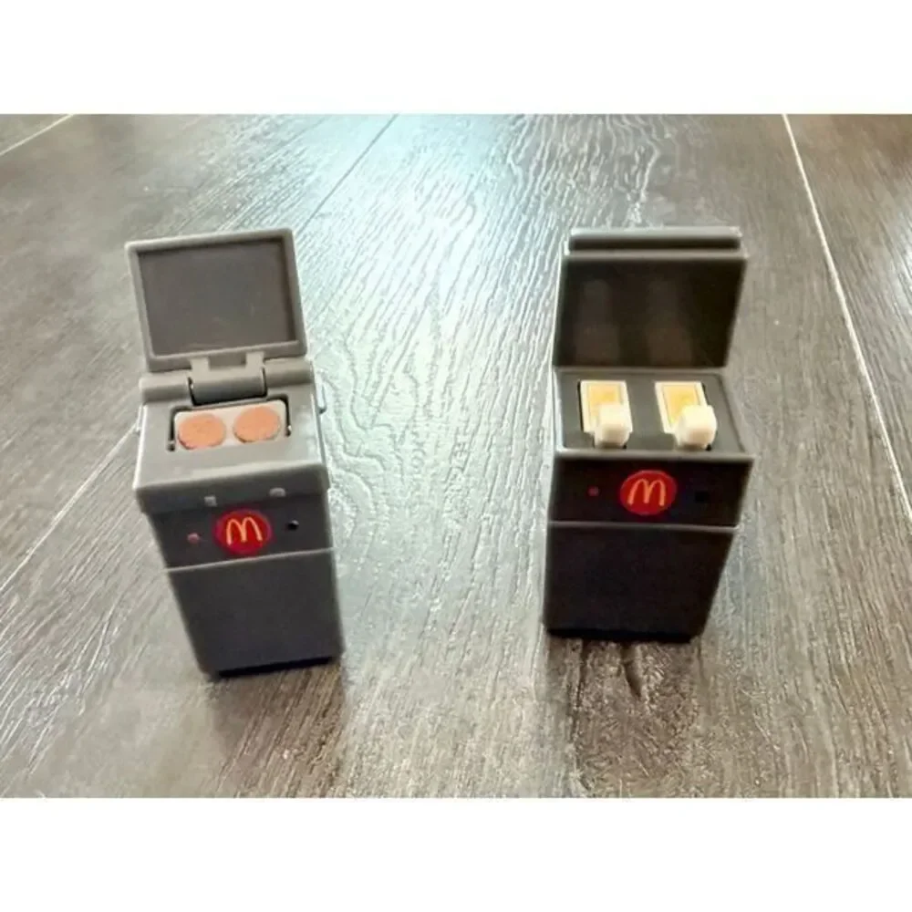 Lil McDonald’s Hamburger and Fry fryer bundle, Miniature Collectible Toy